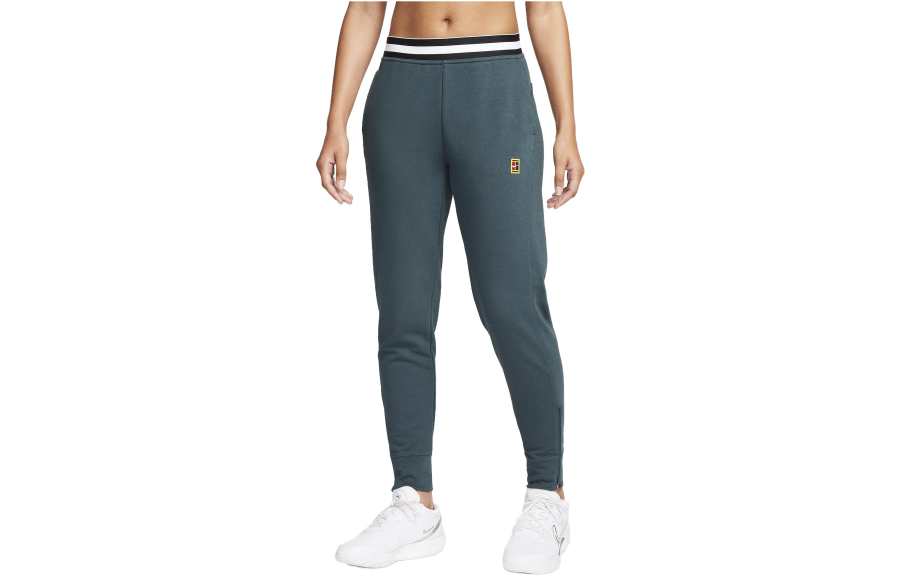 Nike Nike Court Dri FIT Heritage Knitted Sweatpants Women's Dark Cyan