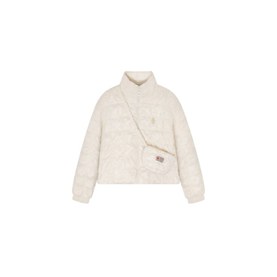 Teenie Weenie Puffer Jacket Women's Ivory White