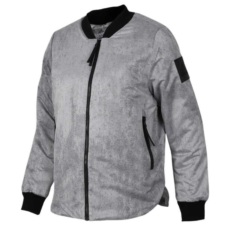 Adidas Adidas W BOMBER Puffer Jacket Women's Gray