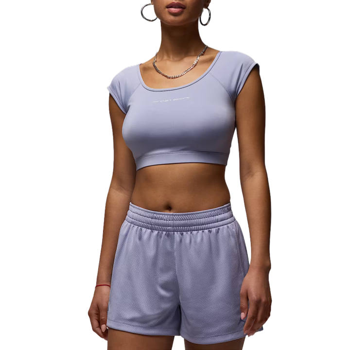 Jordan Jordan Sport Women's Short-Sleeve Knit Crop Top