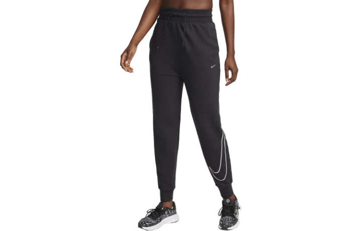 Nike Nike Knitted Sweatpants Women's Black Moderate Cuffed Pants