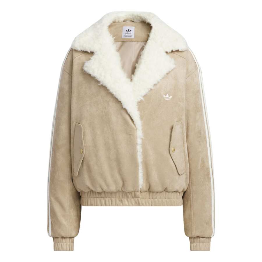Adidas Originals RETRO Puffer Jacket Women's Shadow Khaki Brown