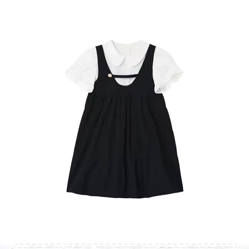 ZWTX STUDIO Short Sleeved Dress Women's Black