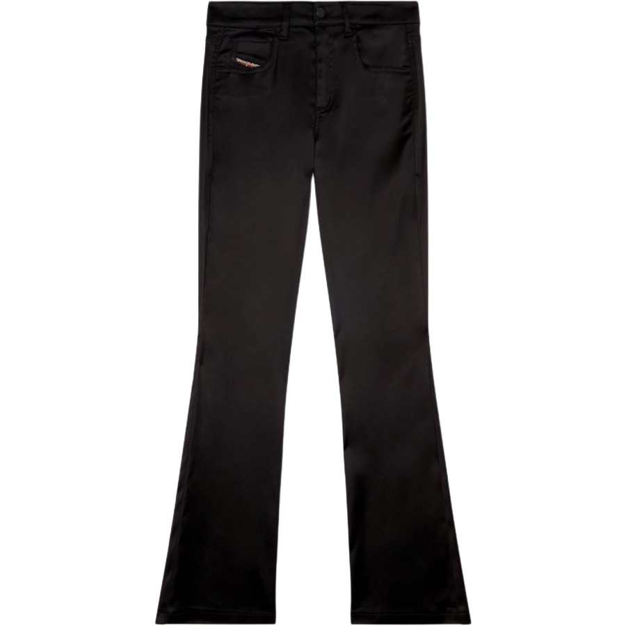 DIESEL DIESEL P Ebbey Mid Rise Flared Stretched Trousers