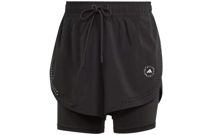 Adidas Adidas By Stella McCartney TruePurpose Layered Track Shorts