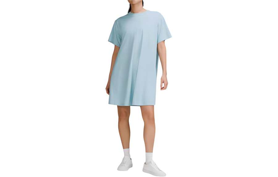 Lululemon All Yours Vitasea™ Fabric T Shirt Dress Short Sleeved Dress Women's