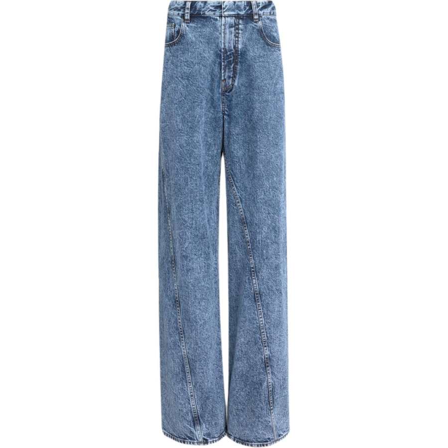 Alaia Alaïa Twisted Straight Cut Jeans