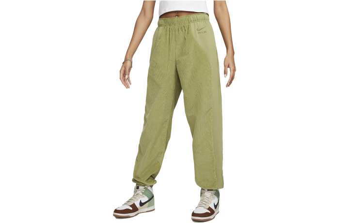Nike Nike Knitted Sweatpants Women's Olive Moderate Cuffed Pants