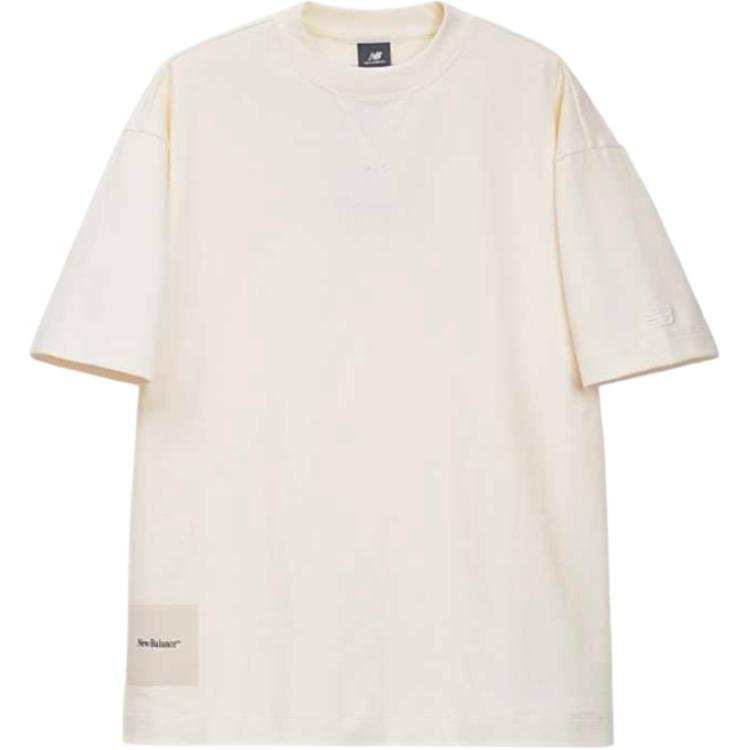 New Balance New Balance NB Grey SS25 T Shirt Unisex White