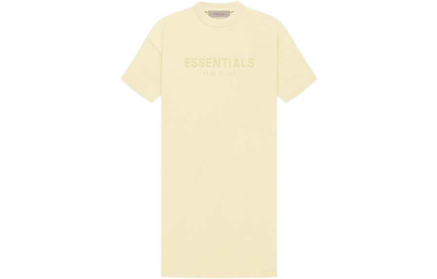 Fear Of God Essentials Short Sleeved Dress Women's Canary Yellow