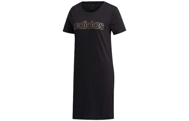 Adidas Adidas Short Sleeved Dress Women's Black