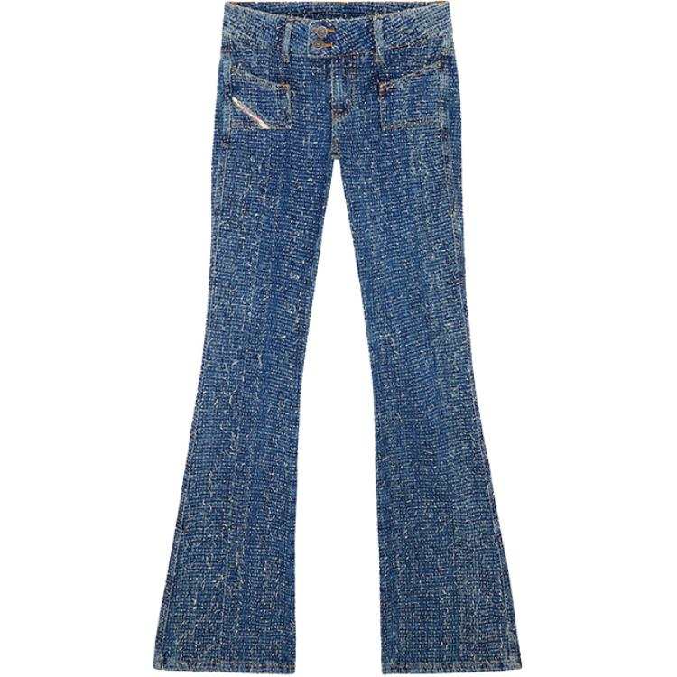 DIESEL Diesel D-Ebush low-rise flared jeans