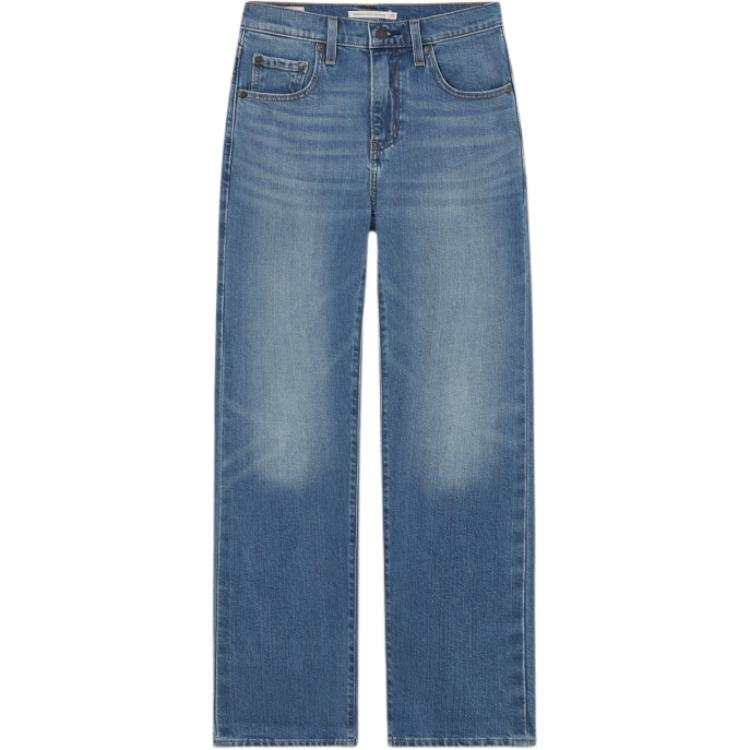 Levis Jeans Women's Blue Moderate Straight Fit Pants