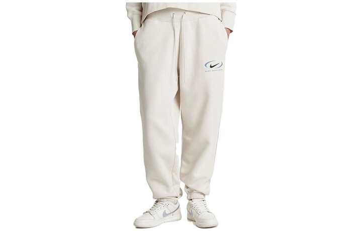 Nike Nike SPORTSWEAR SWOOSH Knitted Sweatpants Women's White