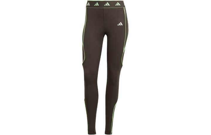 Adidas Adidas Hyperglam Color Pop Full Length Leggings Women's Olive