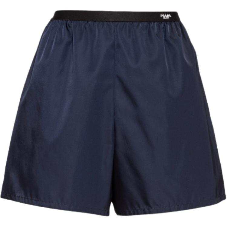 PRADA 【Previous Season】Re-Nylon triangle-logo shorts