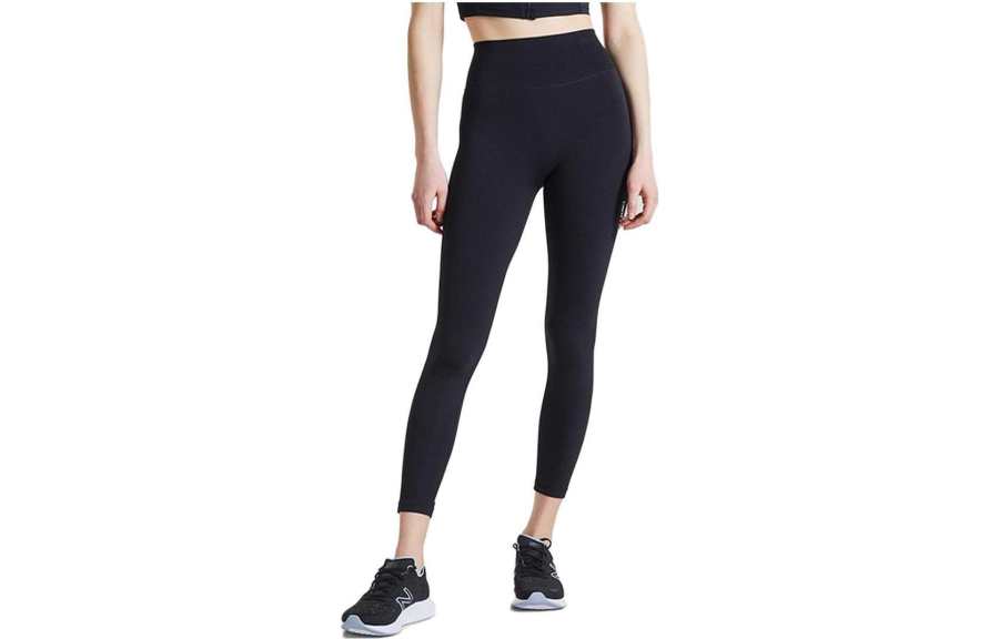 New Balance New Balance Knitted Sweatpants Women's Black Moderate Slim Fit Pants