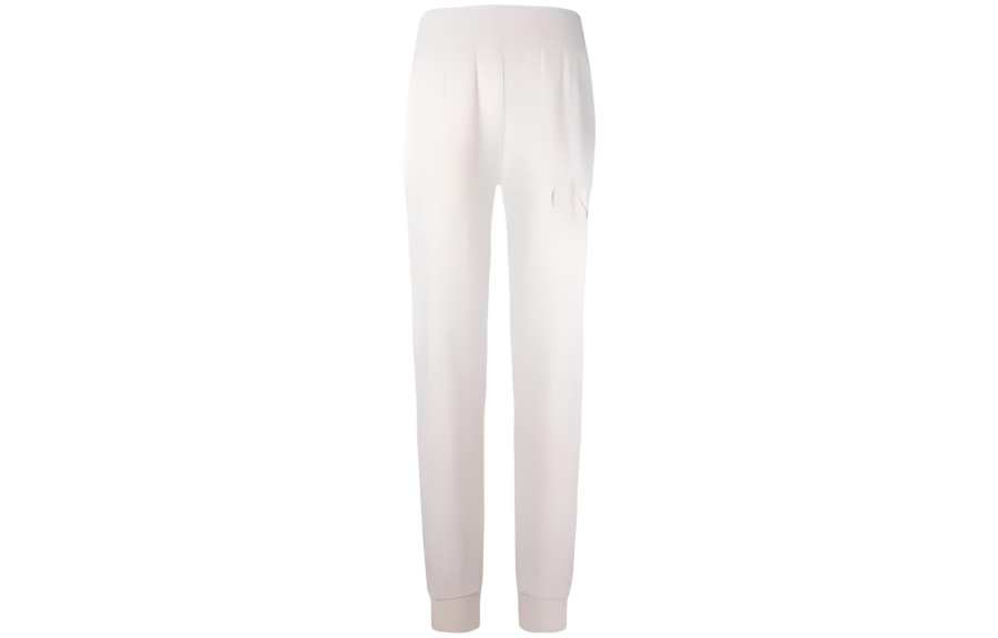 Calvin Klein Knitted Sweatpants Women's Milk White YBI Moderate Cuffed Pants
