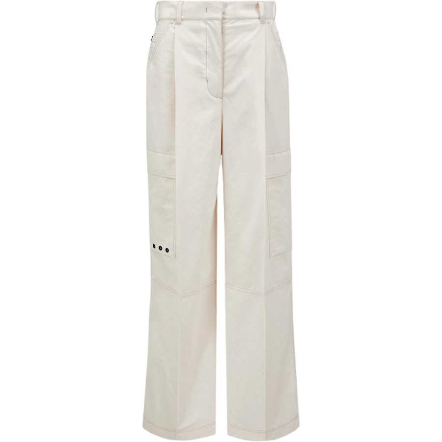 Moncler Grenoble Casual Pants Women's White