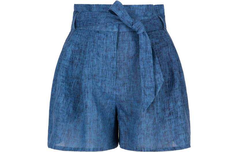 EMPORIO ARMANI Casual Shorts Women's Blue Moderate