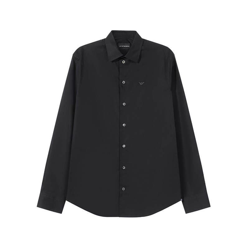 EMPORIO ARMANI SS25 Shirt Men's Black