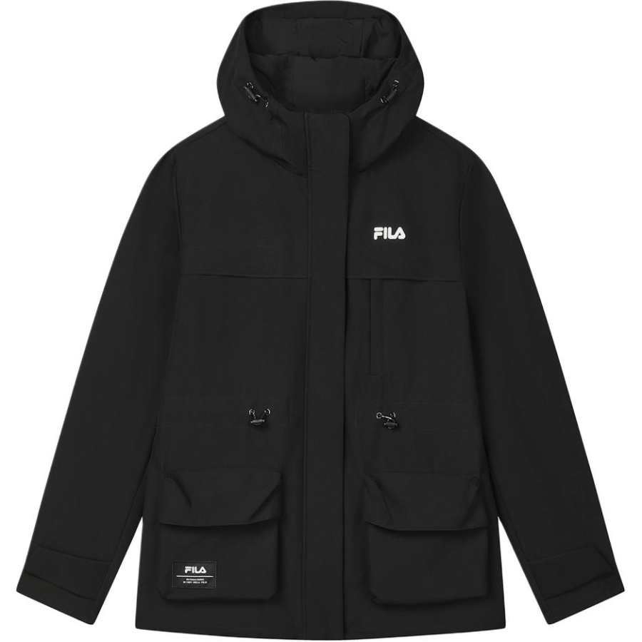 FILA Heritage Puffer Jacket Women's Jet Black