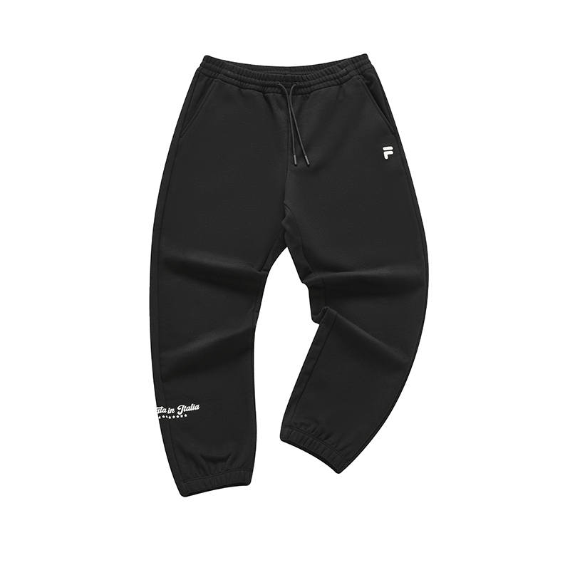 FILA FUSION UNIFORM Knitted Sweatpants Women's Jet Black