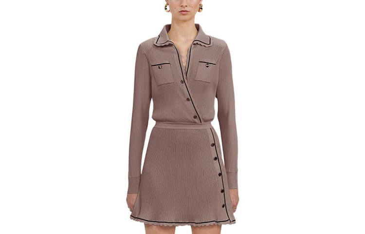 Self-portrait Self portrait Long Sleeved Dress Women's