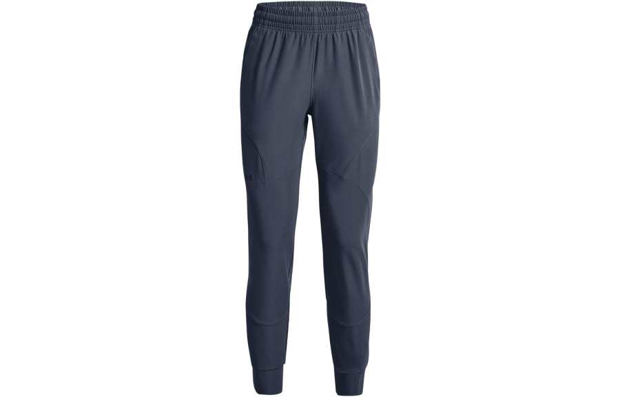 Under Armour Unstoppable Knitted Sweatpants Women's Downpour Gray Moderate Cuffed Pants