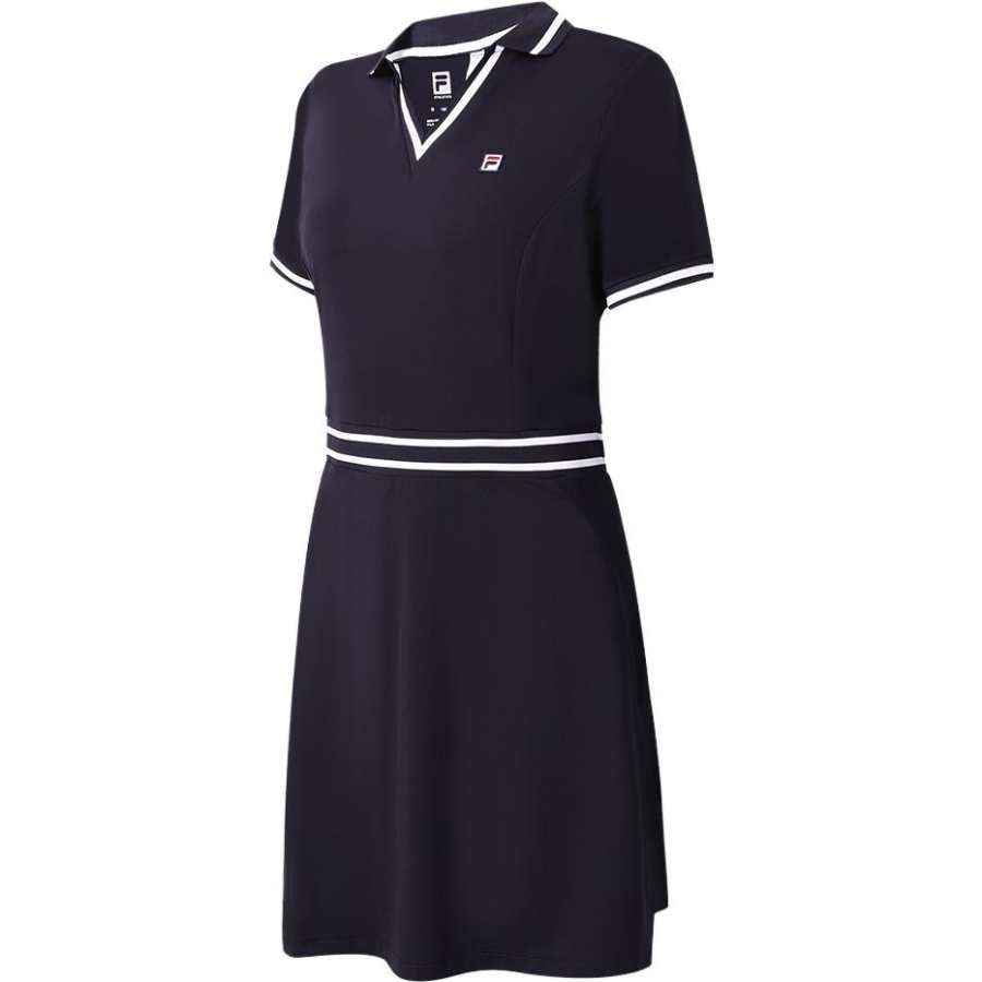 FILA Short Sleeved Dress Women's Royal Blue