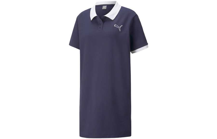 PUMA Short Sleeved Dress Women's Blue