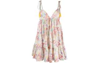 ETRO Sleeveless Dresses Women's Multicolor V Neck