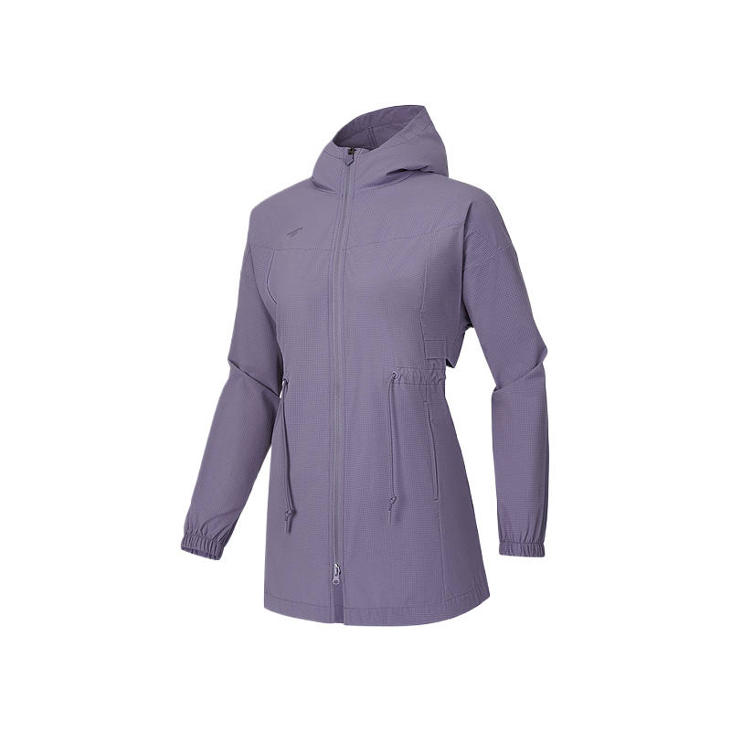 Skechers Trench Coat Women's Dark Purple Gray