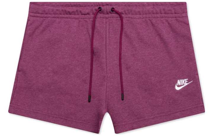 Nike Nike Sportswear Essentials Casual Shorts Women's Purple Moderate