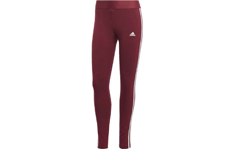 Adidas Adidas Loungewear Essentials 3 Stripes Leggings Women's Contour Red