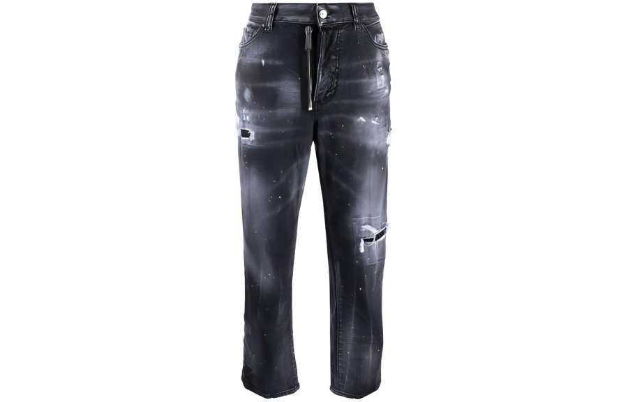 DSQUARED 2 【Previous Season】distressed cropped-leg jeans