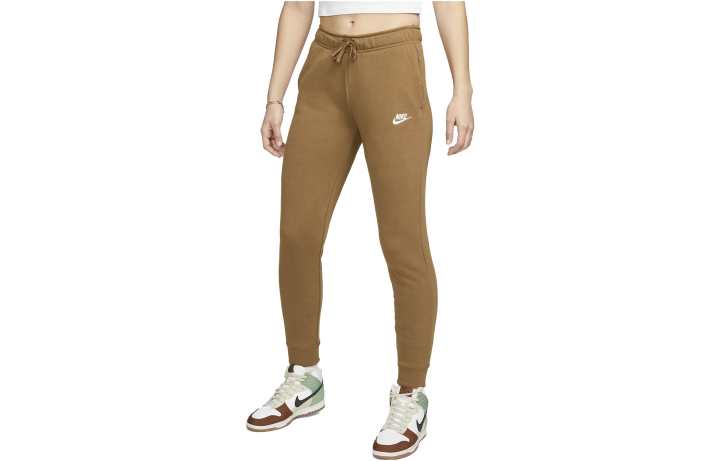 Nike Nike Knitted Sweatpants Women's Coffee Moderate Cuffed Pants