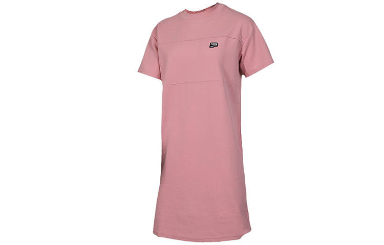 PUMA Short Sleeved Dress Women's Pink
