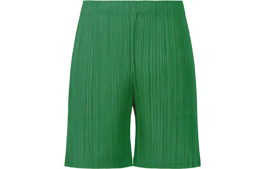 ISSEY MIYAKE Pleats Please Issey Miyake high-waist pleated shorts