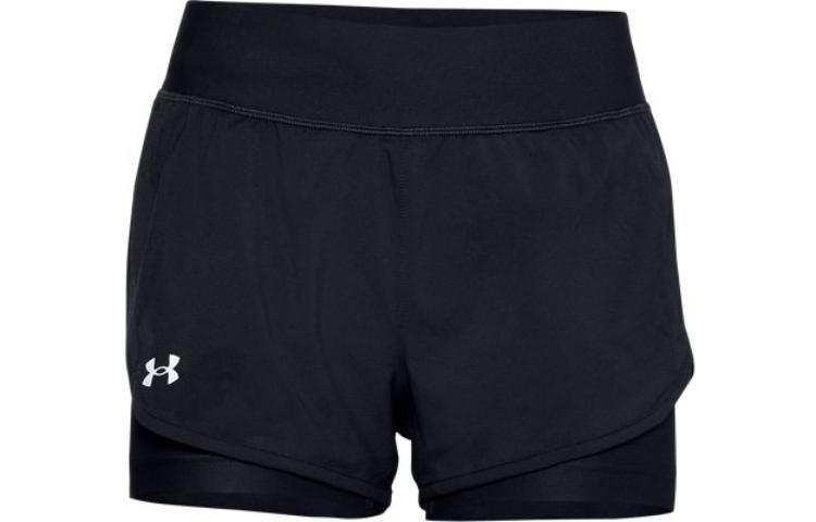 Under Armour SpeedPocket Casual Shorts Women's Black Moderate