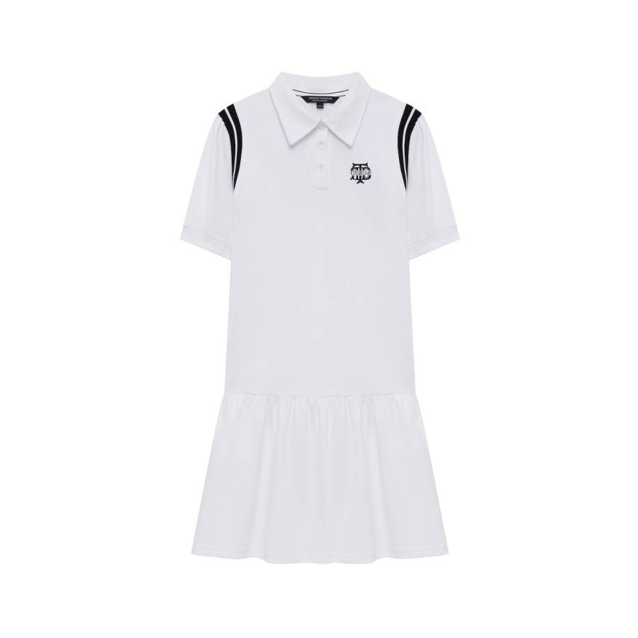 Teenie Weenie Short Sleeved Dress Women's White
