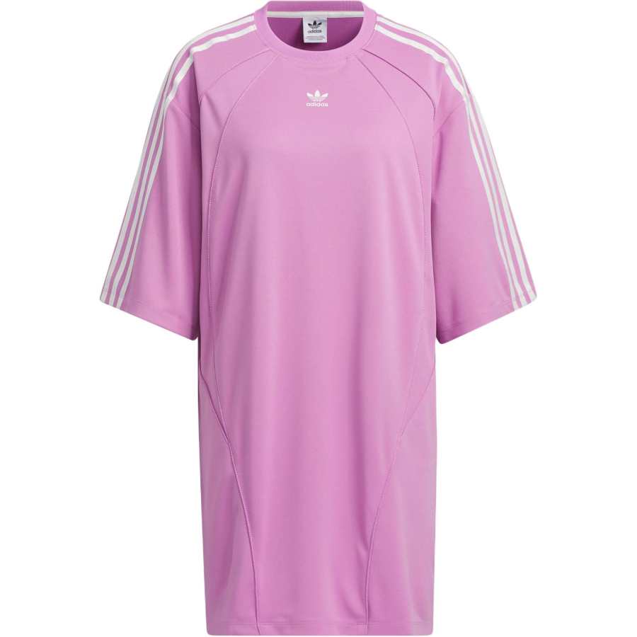 Adidas Originals TEE DRESSOversized Tee Short Sleeved Dress Women's Pink