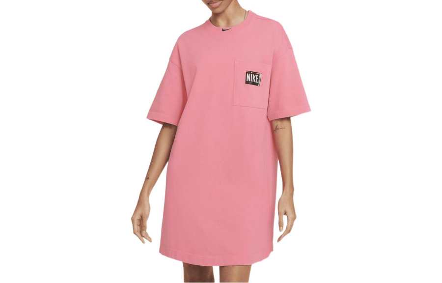 Nike Nike Short Sleeved Dress Women's Pink