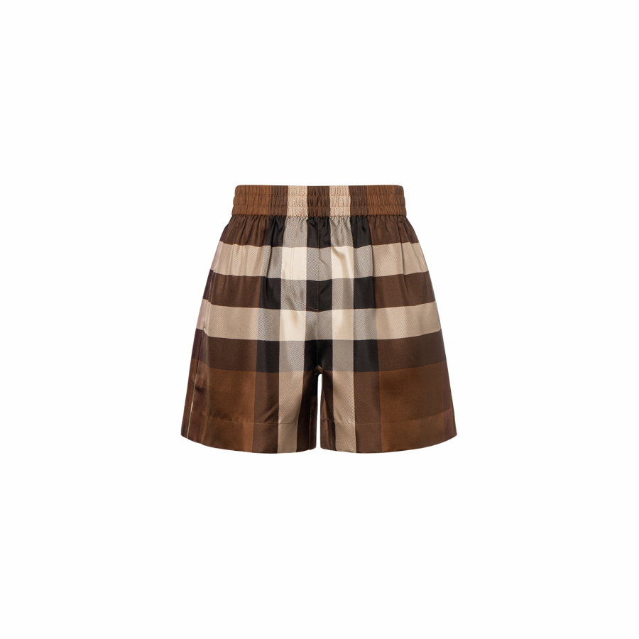 Burberry SS22 Casual Shorts Women's Brown