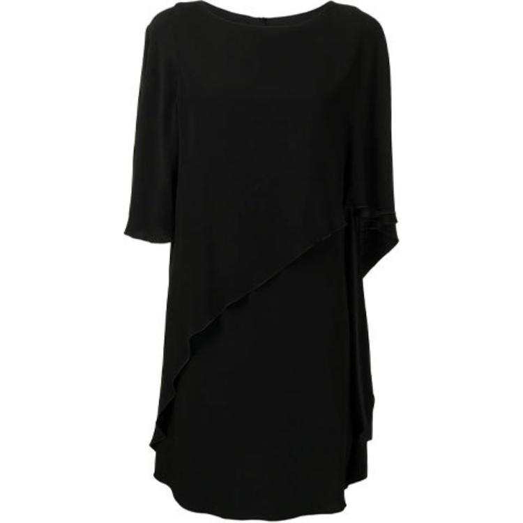 EMPORIO ARMANI Short Sleeved Dress Women's Black