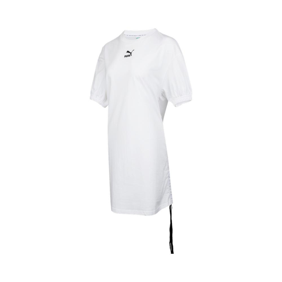 PUMA Short Sleeved Dress Women's White