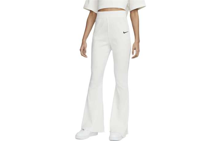 Nike Nike Knitted Sweatpants Women's White Moderate Flared Pants