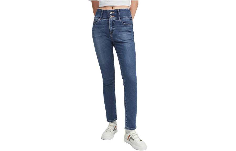 Lee Lee Jeans Women's Medium Blue Thin Pencil Pants