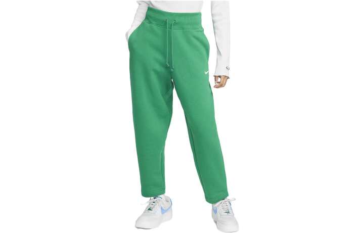 Nike Nike Knitted Sweatpants Women's Emerald Green Moderate Straight Fit Pants
