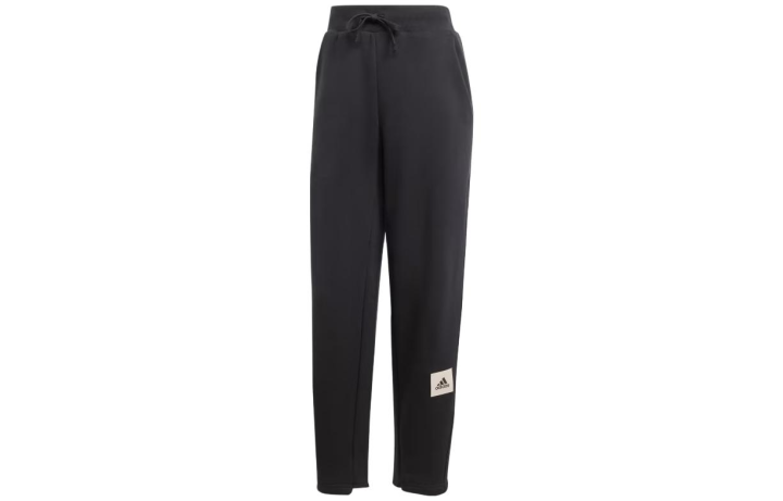 Adidas Adidas Knitted Sweatpants Japan Version Women's Black